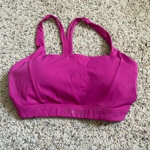 Alphalete Large pink sport bra